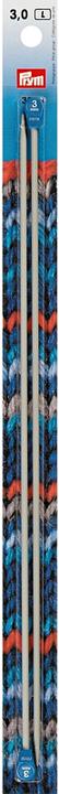 Actual product image Prym Knitting needles 3.00 mm, aluminium, 2 pieces, grey