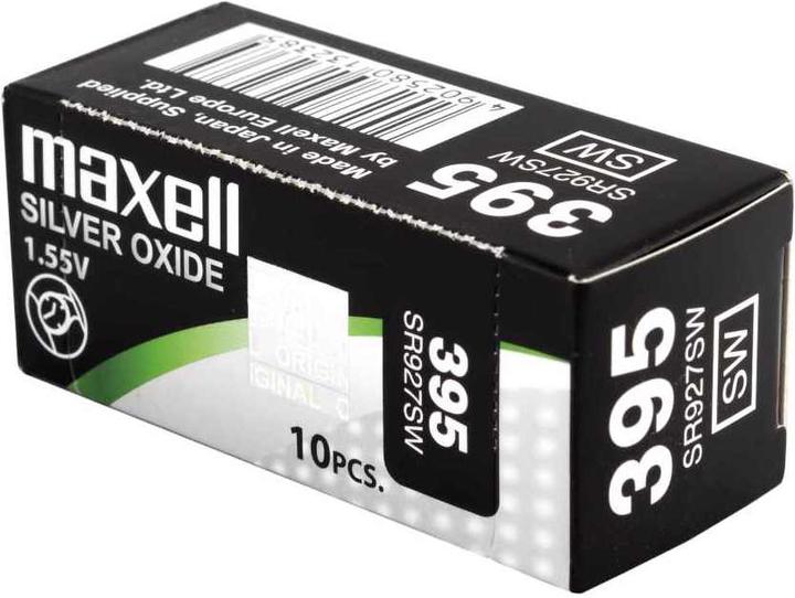 Maxell Button cell SR927SW 10 pieces (10 pcs., SR57, 55 mAh)