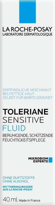 Energy Label La Roche Posay Tolériane Sensitive Fluid (40 ml, 24h cream)