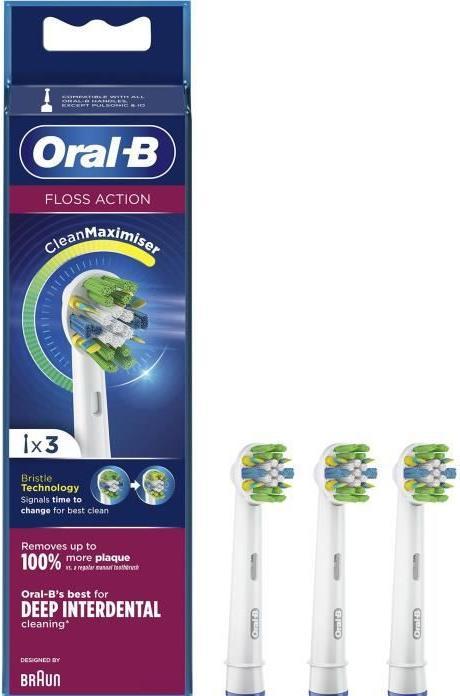 Produktbild Oral-B FlossAction 80338476 Elektrischer Zahnbürstenkopf (e) (3 x)