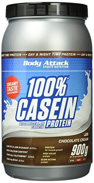 Actual product image Body Attack 100 % Casein Protein (900g can) (Cookies and Cream, 1 pcs., 900 g)