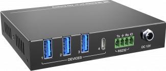 Image du produit Tesca Sélecteur USB3 Gen2 ( 2 ports hôte USB-B, 3 ports USB-A & 1 USB-C ), 10.2 Gbps