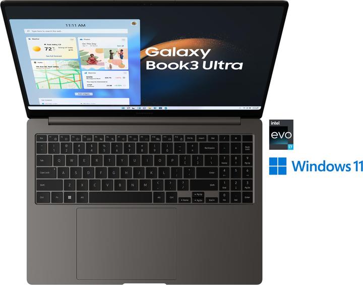 Image du produit Samsung Galaxy Book3 Ultra (16", Intel Core i7-13700H, 16 Go, 512 Go, DE)