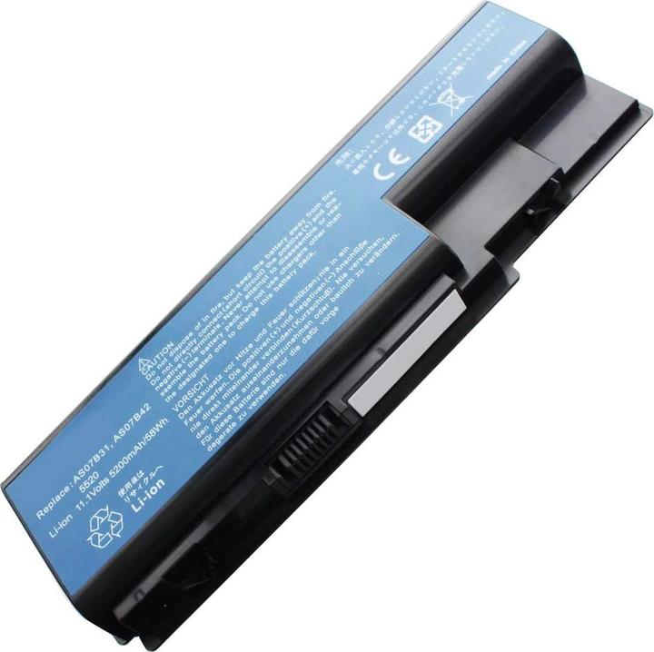 Image du produit Packard Bell Batterie modèle Kayf0 Batterie, passerelle KAYFO (8 cellules, 5200 mAh)