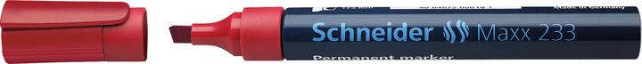 Produktbild Schneider Permanentmarker Maxx 233 Strichstärke: 1-5 mm Schreibfarbe: rot (Rot, 5 mm, 1 x)