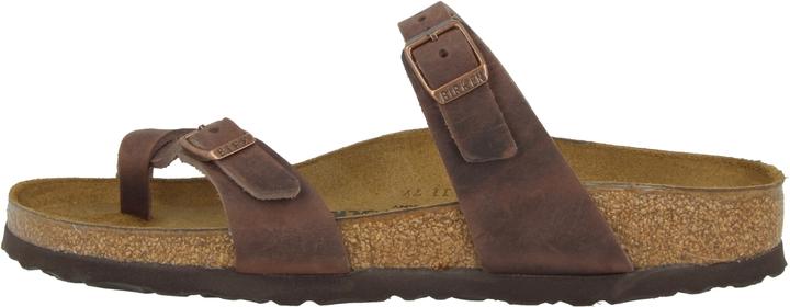 Birkenstock Mayari geöltes Nubukleder schmal