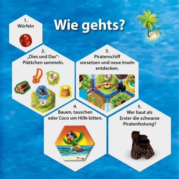 Produktbild Kosmos Catan Junior Mitbringspiel (Deutsch)