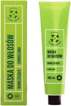 Mydlarnia Cztery Szpaki Feuchtigkeitsspendende Haarmaske mit Hopfen 190ml (190 ml)