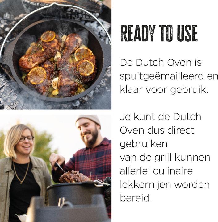 Actual product image Grillfürst Dutch Oven BBQ Edition DO12