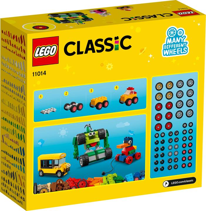 Produktbild LEGO Steinebox mit Rädern (11014, LEGO Classic)