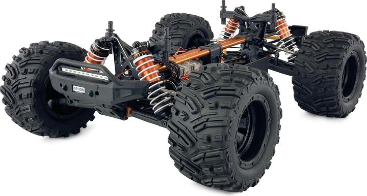 Actual product image Amewi RC car AMX Mammoth Monster Truck without battery/silver 14+ (RTR Ready-to-Run)