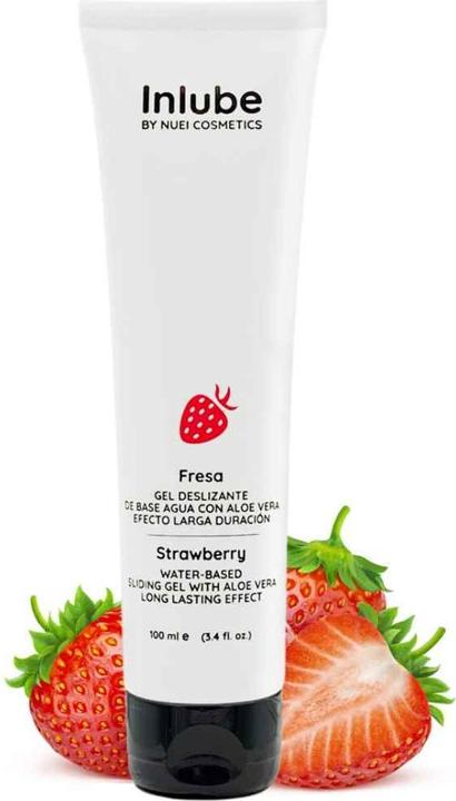 Immagine prodotto Nuei Gel scorrevole a base d'acqua INLUBE Strawberry (100 ml)