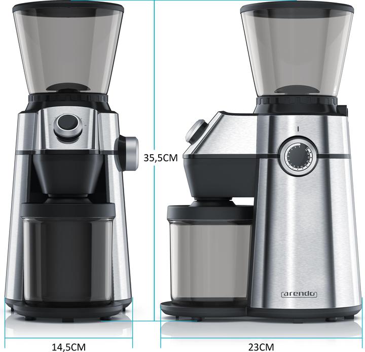 Actual product image Arendo Coffee grinder with cone grinder