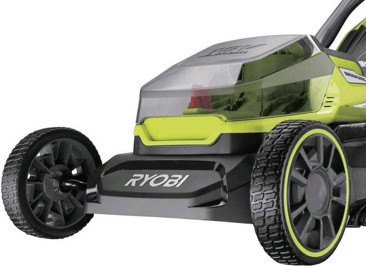 Actual product image Ryobi Cordless lawn mower2x18V4Ah, cutting width 40 cm (Battery operated)