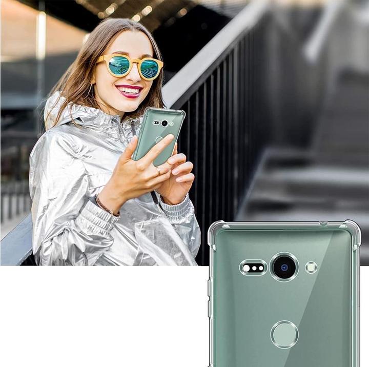 Image du produit Screenguard Sony Xperia XZ2 Compact Housse Crystal Soft Airbag Bumper (Sony Xperia XZ2 Compact)