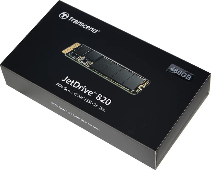 Actual product image Transcend JetDrive 820 (480 GB, M.2 2280)