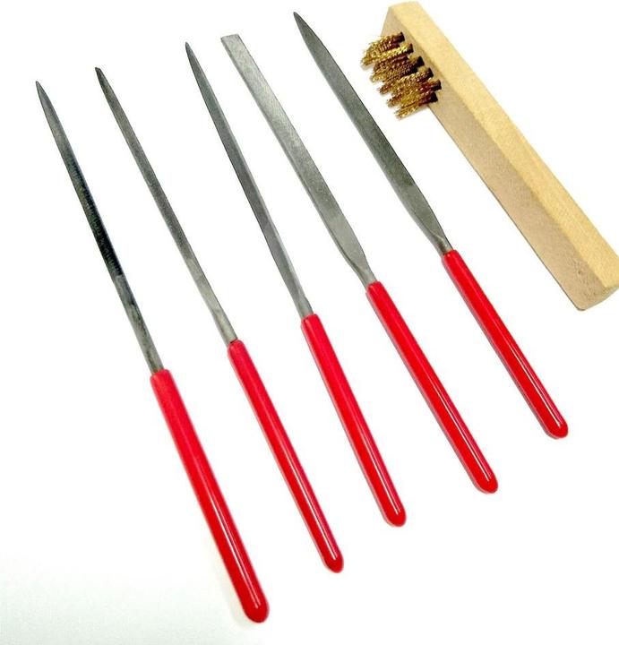 Master Tools Set di lime per aghi assortite (punta media 3x140mm)