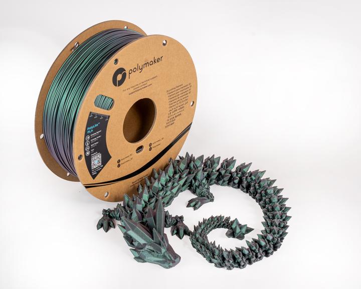 Immagine prodotto Polymaker PolyLite PLA Starlight (PLA, 1.75 mm, 1000 g, Multicolore)