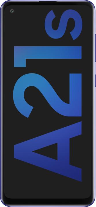 Produktbild Samsung Galaxy A21s (32 GB, Blue, 6.50", Dual SIM, 48 Mpx, 4G)