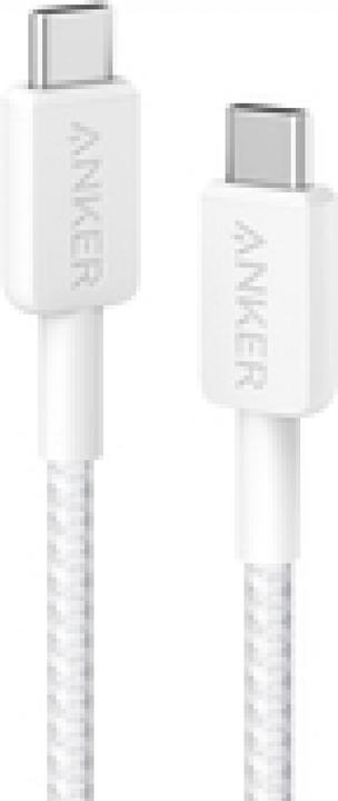 Immagine prodotto Anker CAVO 322 USB-C A USB-C 0,9M 60W BLANCO (0.90 m, USB 3.2 Gen 1, 60 W)