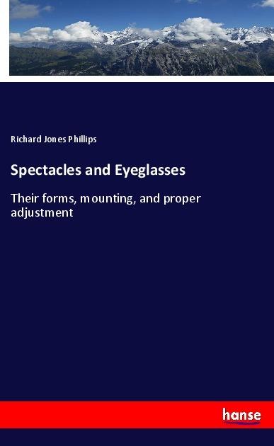 Produktbild Spectacles and Eyeglasses (Deutsch, Richard Jones Phillips, 2017)