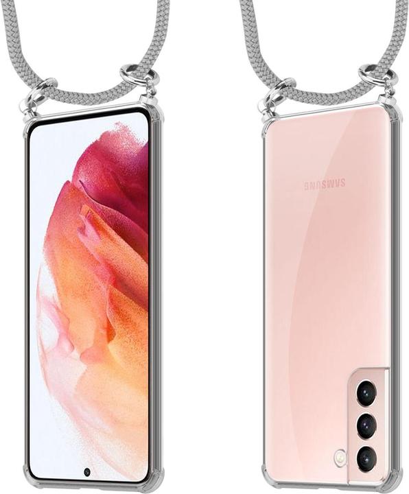 Produktbild Cadorabo TPU Handy Kette SILBER Cover