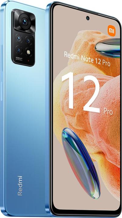Produktbild Xiaomi Redmi Note 12 Pro (128 GB, Glacier Blue, 6.67", Dual SIM, 108 Mpx, 4G)