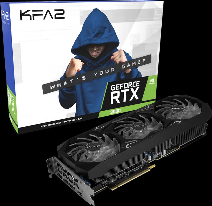 Produktbild KFA2 GeForce RTX 3080 SG 1-Click OC (10 GB)