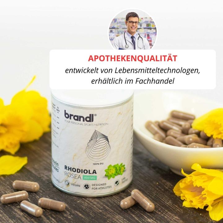 Produktbild Brandl-Nutrition Rhodiola Rosea Extrakt (1 Stück, Kapseln, 50 g)