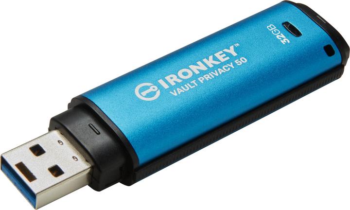 Actual product image Kingston IronKey Vault Privacy 50 (32 GB, USB-A, USB 3.2)