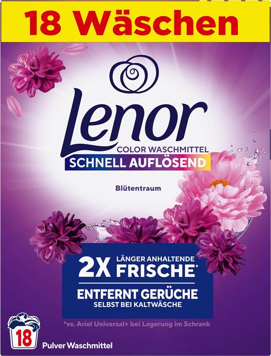 Actual product image Lenor Blütentraum (18 Washing cycles, Washing powder)