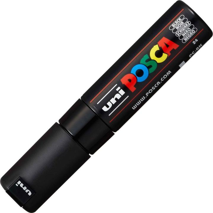 Produktbild Posca Marker PC-8K Keilspitze (Black, 8 mm, 1 x)