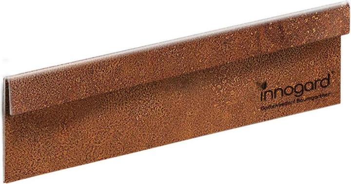 Innogard Verbinder für Rasenkantenband Corten 20 cm Höhe