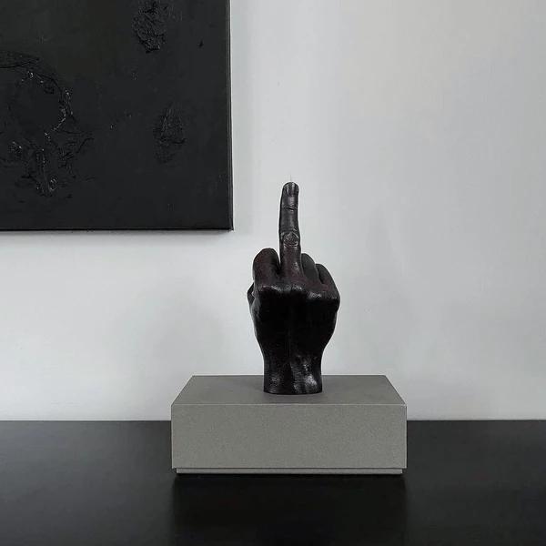 Actual product image Candle Hand F*ck you (1 pcs.)