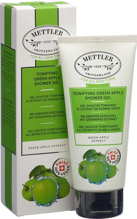 Immagine prodotto Mettler1929 Gel doccia tonificante con estratto di mela verde (200 ml)