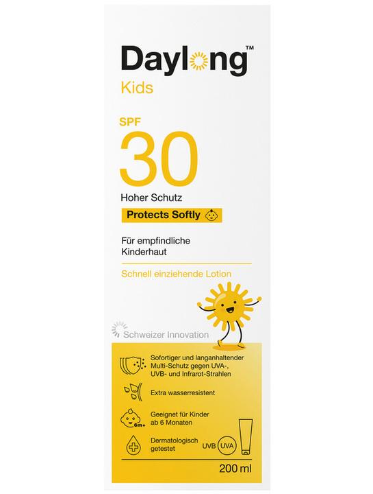 Produktbild Daylong Kids Lotion (Sonnenlotion, SPF 30, 200 ml, 250 g)