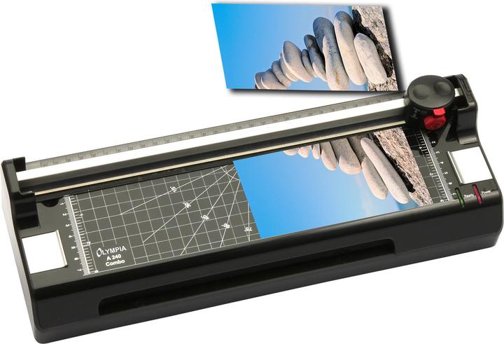 Actual product image Olympia A 240 DIN A4 laminator with paper cutter (80 - 125 µm, A4)