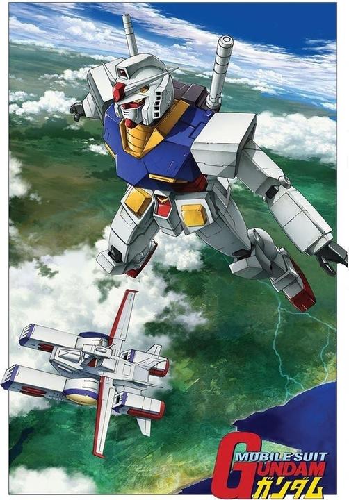 Gundam Mobile Suit Flight Poster (91.5 x 61 cm)