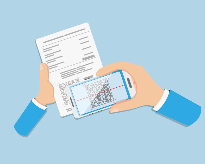 Produktbild NoName Rechnungsformulare mit QR-Code (500 x)