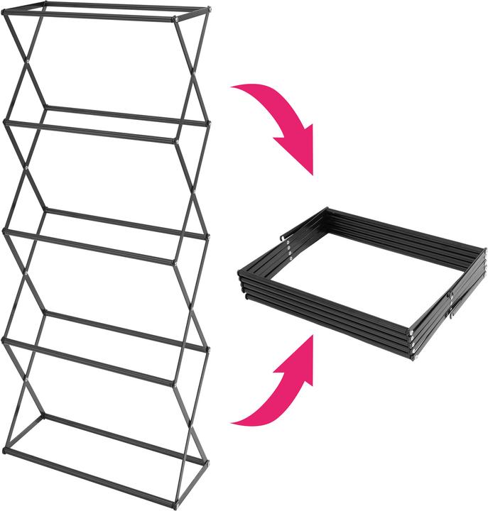 Immagine prodotto tectake Fioriera verticale con 4 vasi