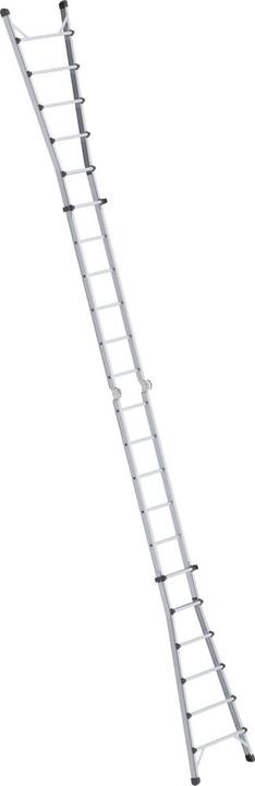 Produktbild Munk Teleskopleiter 4-teilig ohne Traverse 4x6 Sprossen (Teleskopleiter, 640 cm)
