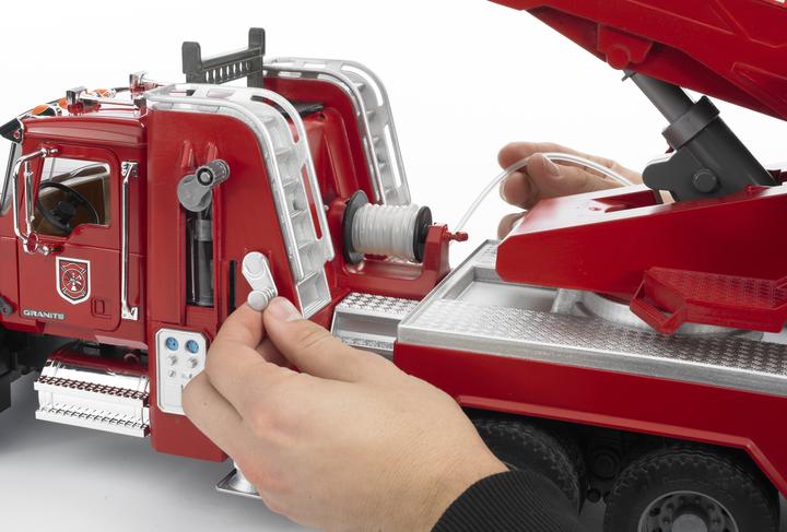 Actual product image Bruder Mack Granite Fire Department