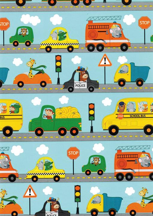 Produktbild NoName Einfasspapier School Line Design (Geschenkpapier, 1 x)