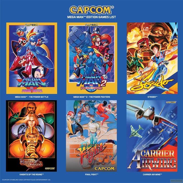 Actual product image Blaze Evercade Alpha Mega Man Bartop Arcade