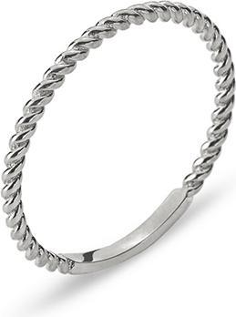Immagine prodotto Natsumi Schmuck Anello in oro bianco 18K/750 finemente ritorto (52, Oro 750/18 K)