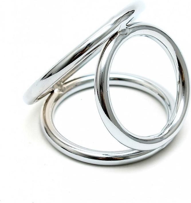 Image du produit Rimba Triangle Cock et Balls Rings (7382)