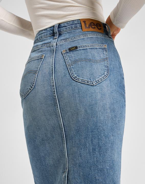 Image du produit Lee Jupe en jean Back Slit Maxi Skirt (28)