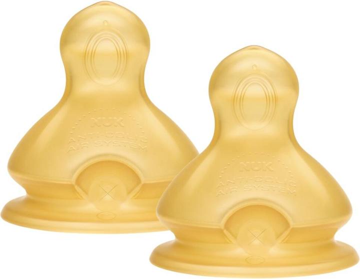 Image du produit NUK Sucettes pour biberons en latex 2 pcs. 6m+ (2 x, 6 - 36 M.)