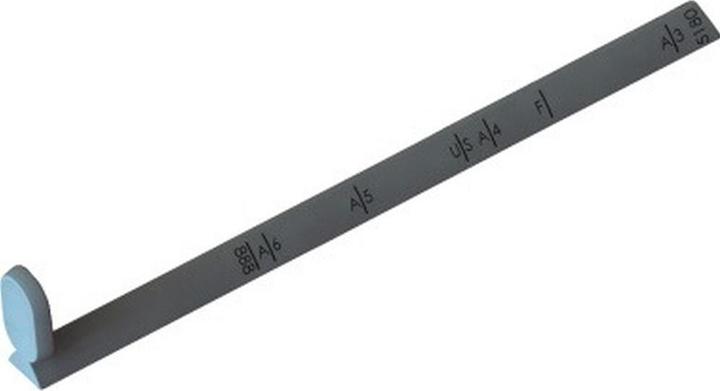 Leitz stop rail