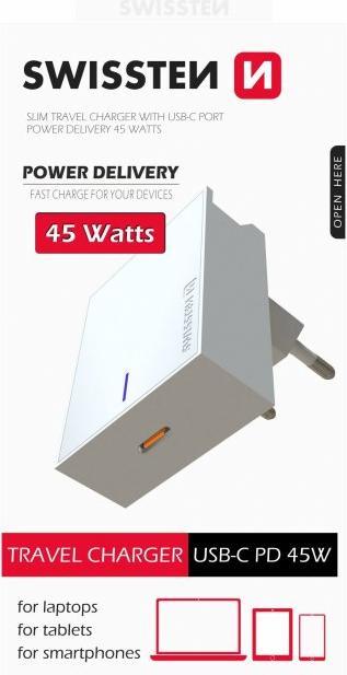 Image du produit Swissten Chargeur USB PD3.0 45W (45 W)